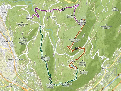 Randonnée de 3 jours dans le Massif des Bauges