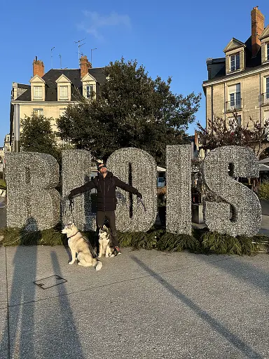 Visite de la ville - 3 jours à Blois avec son chien